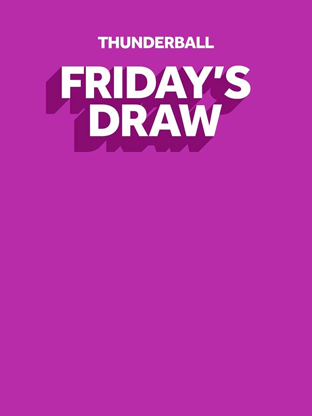 Thunderball Fridays Draw