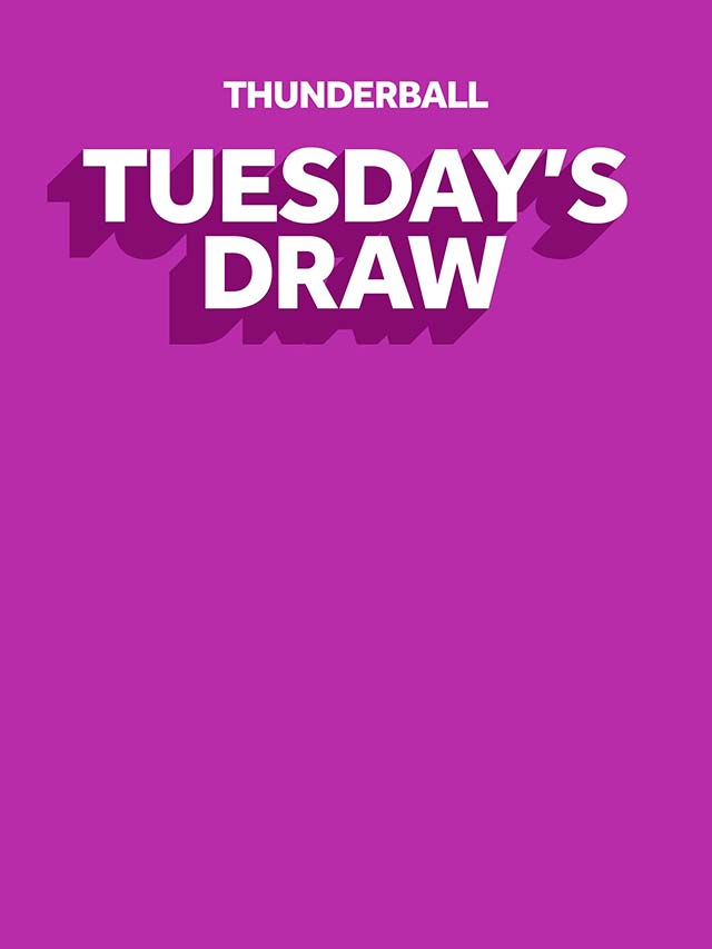 Thunderball Tuesdays Draw