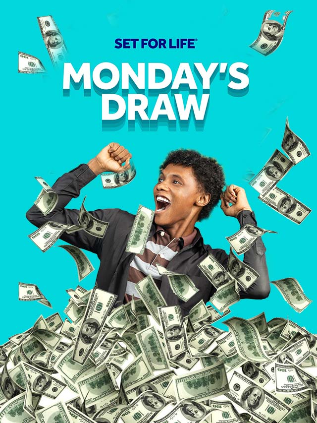 Set For Life Monday Draw